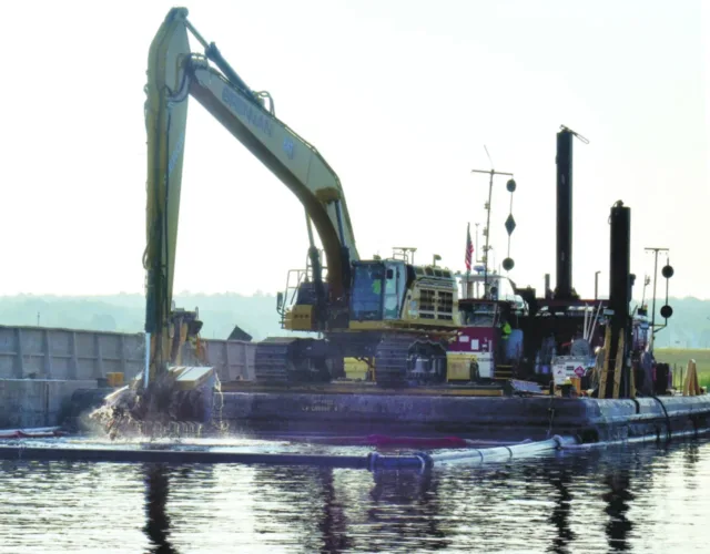 Hubbell portion of Torch Lake cleanup continues